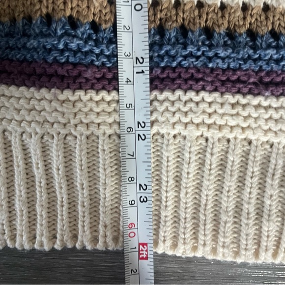 Vintage Cape Cod Sportswear 80s 90s Striped Knit Short Sleeve Shirt Top Medium - Picture 7 of 8